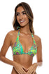Luli Fama Oasis Babe TRIANGLE HALTER TOP